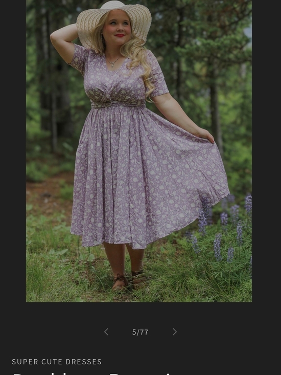 Super Cute Dresses Dresses & Skirts - Dusklace Reverie Wildwood Dress By Super Cute Dresses